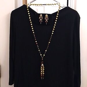 Tassel jewelry set